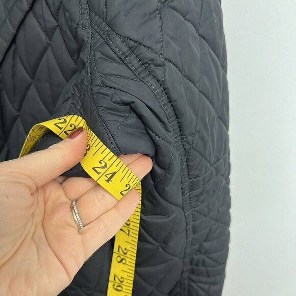 Ralph Lauren Black Label Men’s Quilted Nylon Double Breasted Biker Jacket XL - Picture 12 of 16